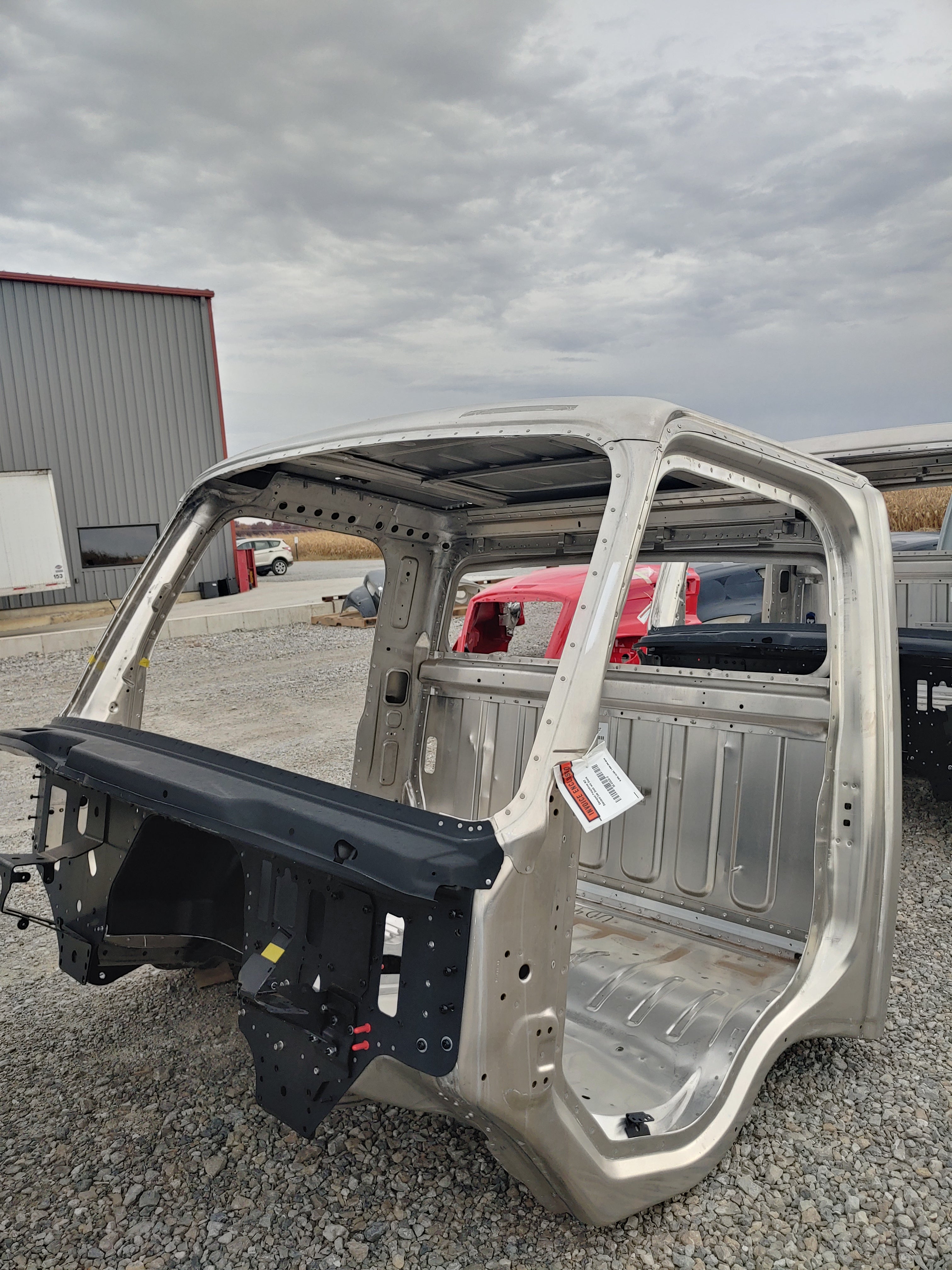 Damaged Freightliner M2 Standard Cab Shell w/o Doors (8107107320124)