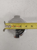 Damaged Freightliner Chrome Keyed Alike Fuel Cap - P/N  03-37017-005 (6830530920534)