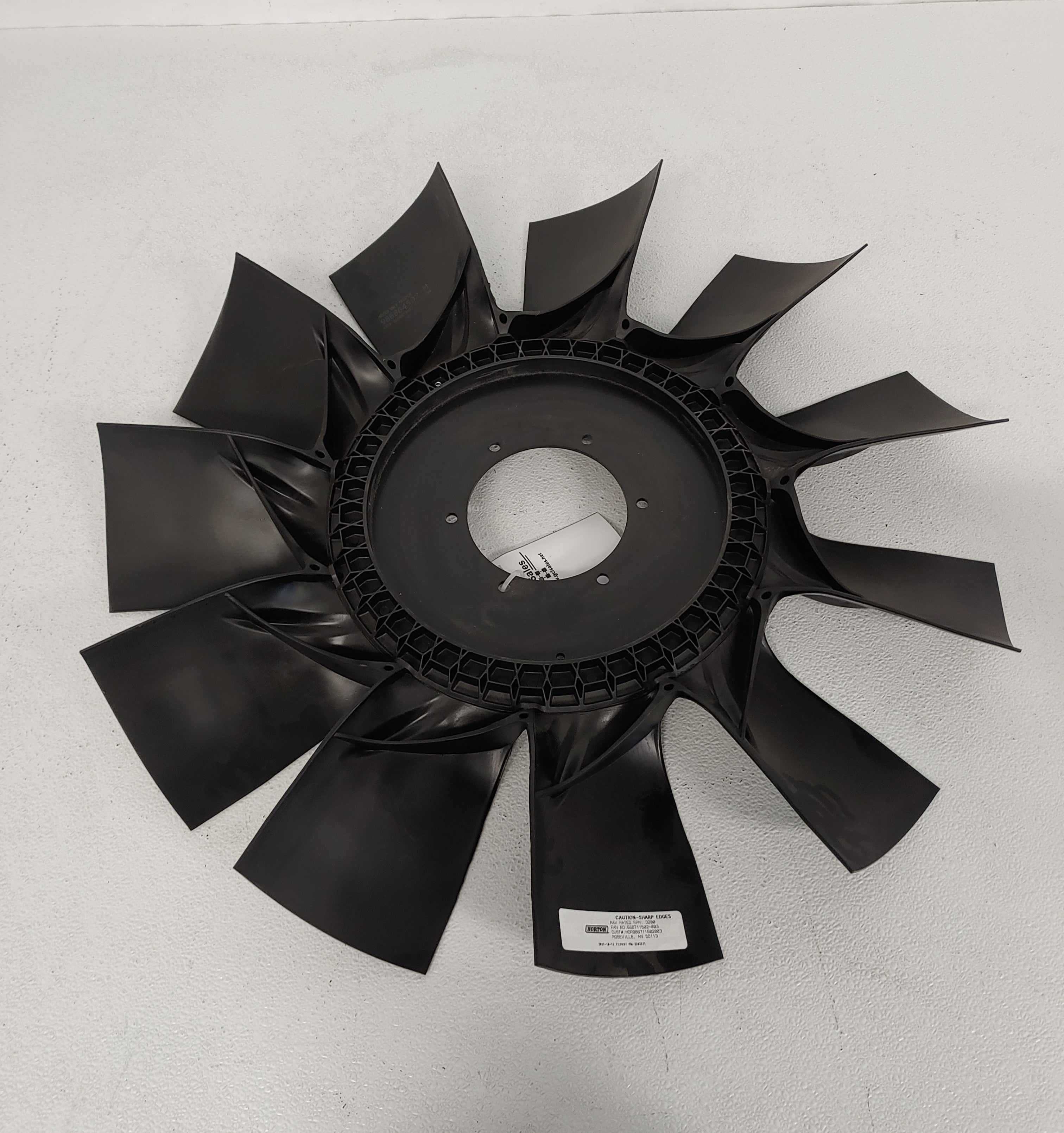 Horton 28" 11 Blade Fan w/ 5" Pilot - P/N: HOR986711502003 (7998440997180)