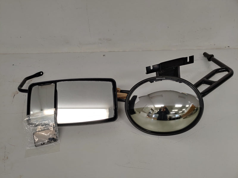 Rosco RH Dual Mirror Assy w/  3365T Tinted Mini Hawk-Eye Mirror & M715 Mirror (4017910841430)