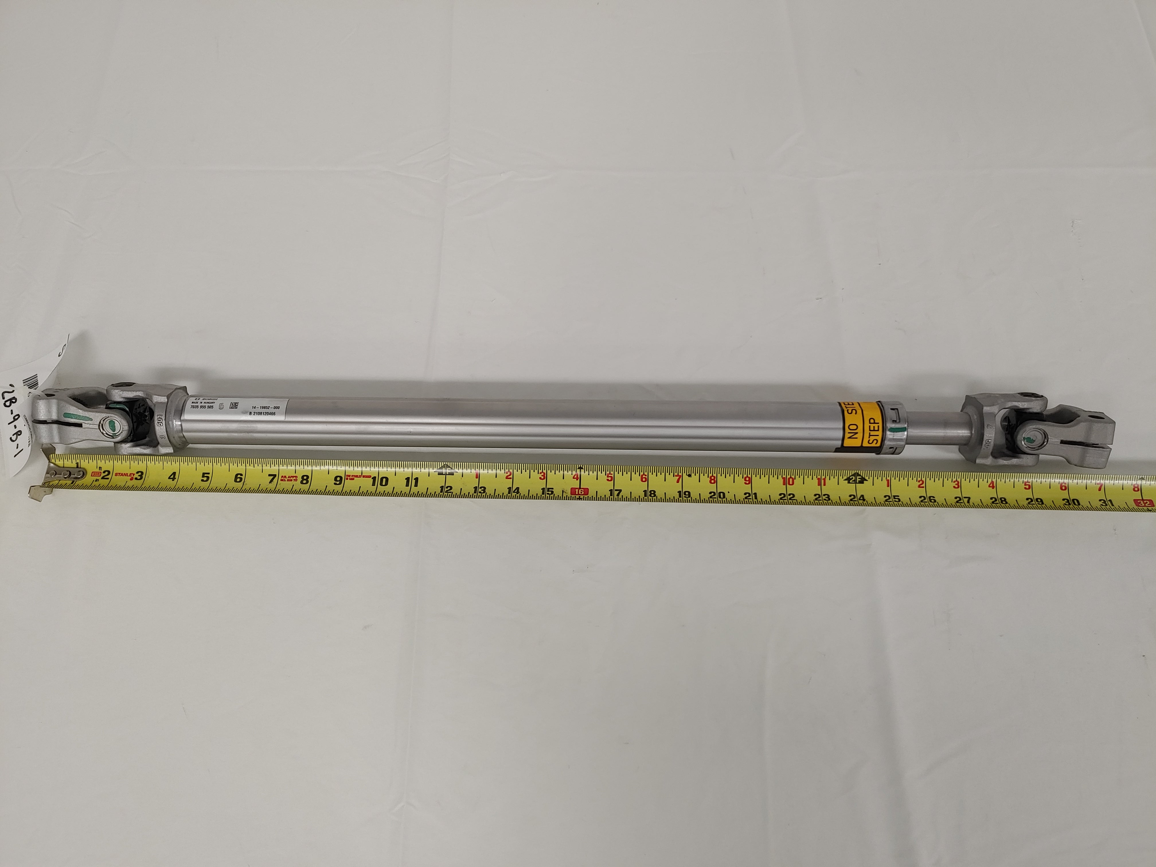 Freightliner Electric Lane Assist Steering Slip Shaft - P/N  14-19852-000 (8164650221884)