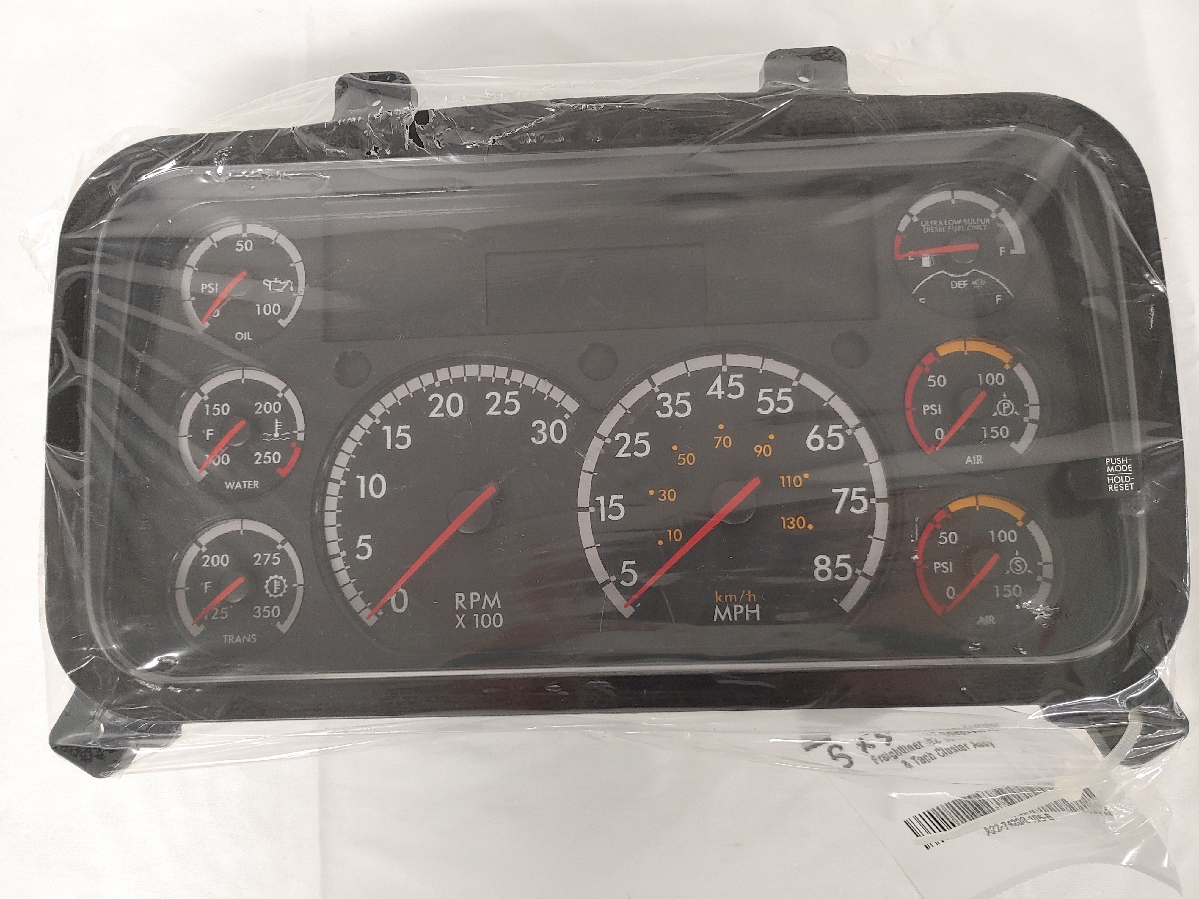 Freightliner M2 Speedometer & Tach Cluster Assy  - P/N  A22-74208-106 (8164648583484)