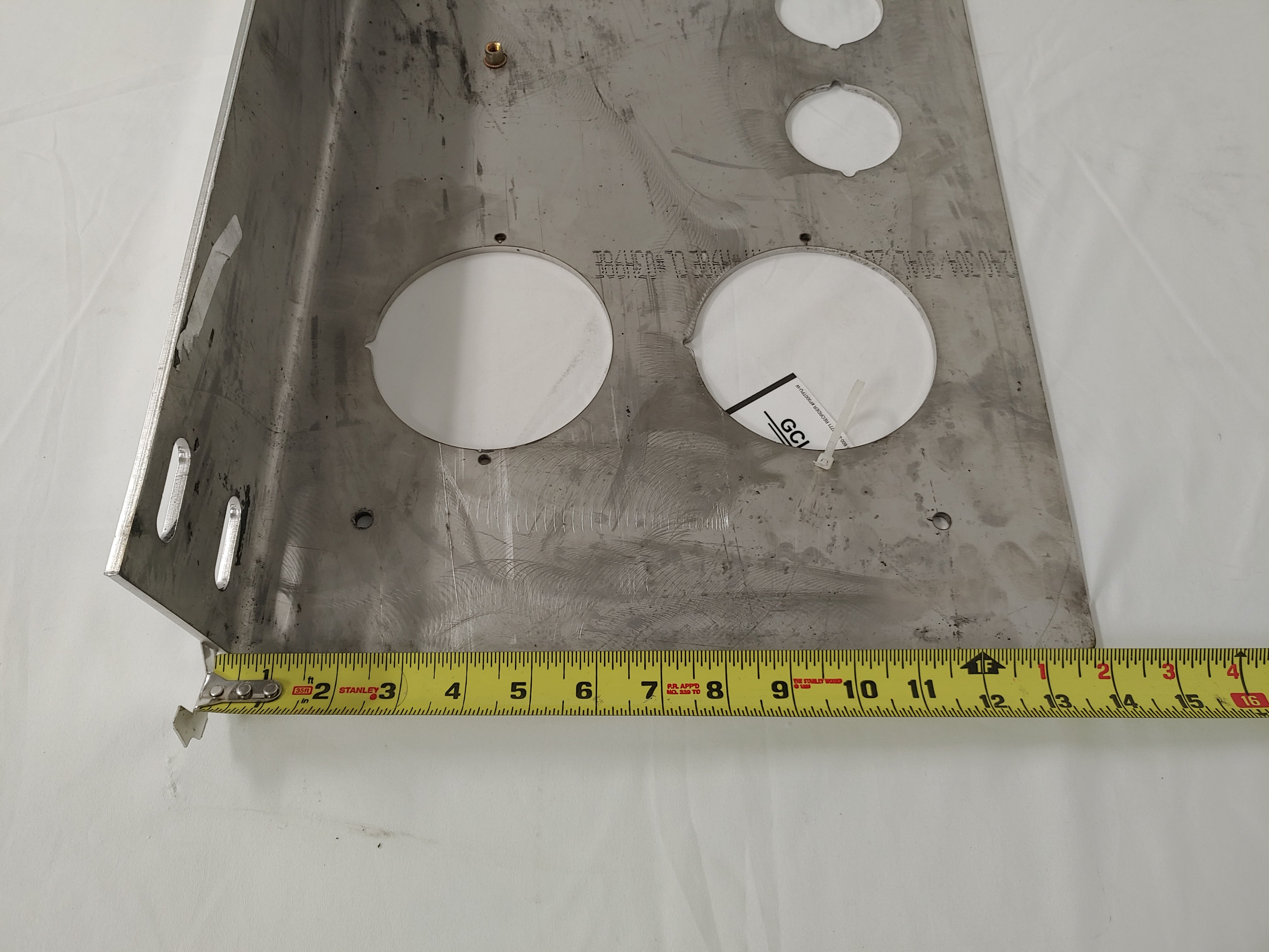 Polished Chrome Tail Lamp Bracket - P/N  A18-67470-000 (8164811800892)