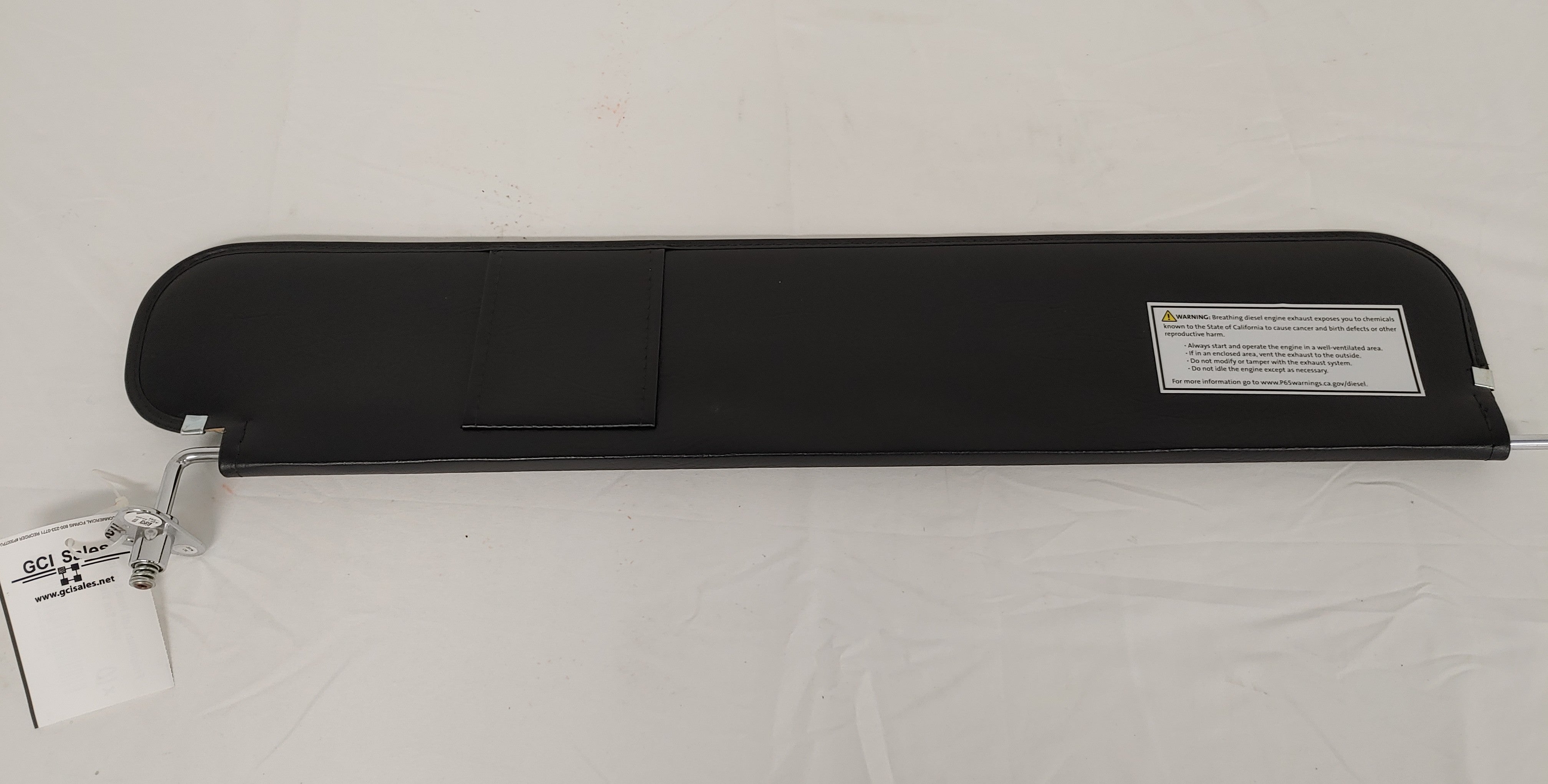 Freightliner Left Hand Side Interior Vinyl Sun Visor - P/N  A22-68485-044 (8164658118972)