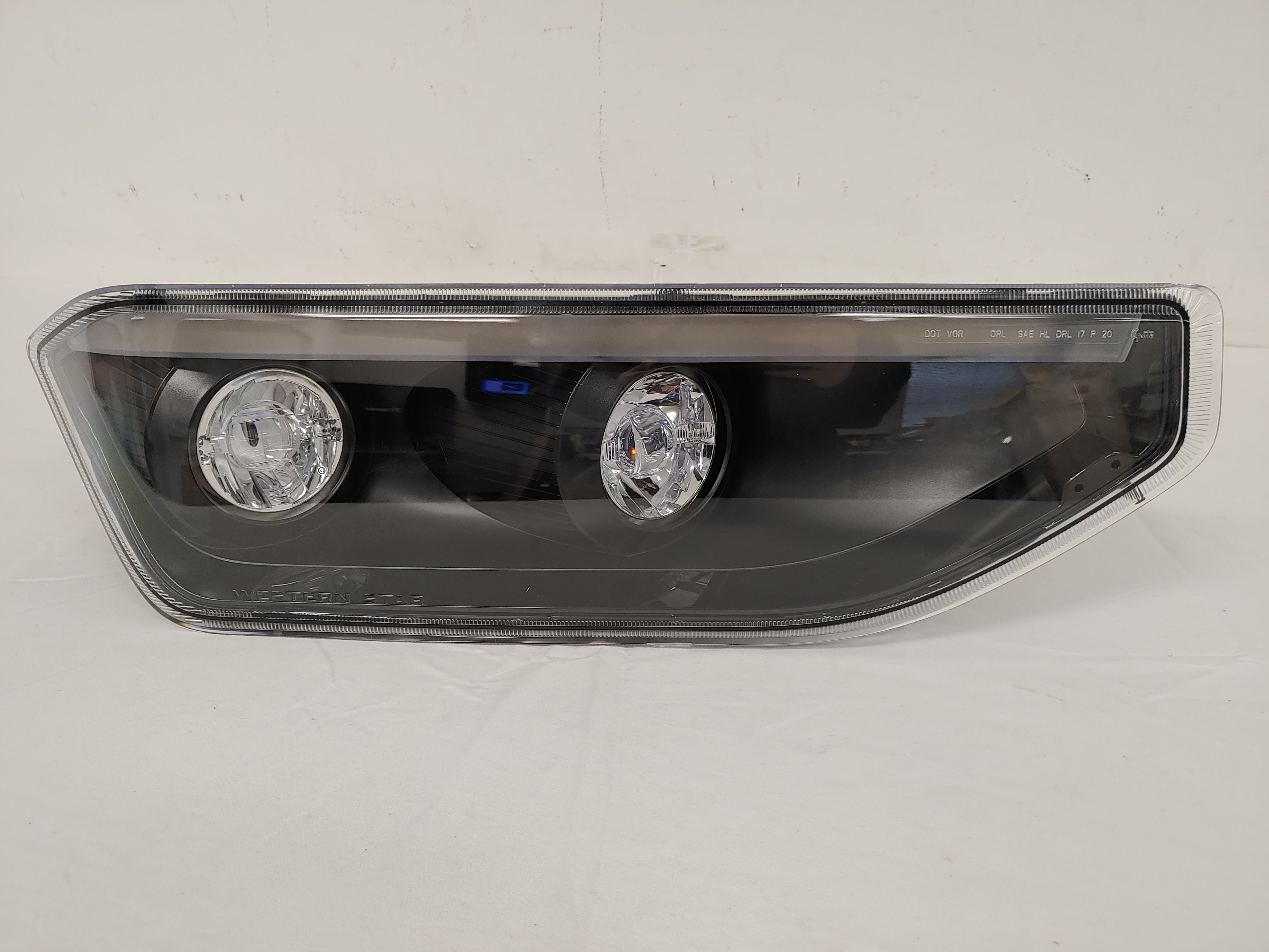 Western Star Right Hand Drive RH Amber LED Head Lamp - P/N  A66-22327-005 (8164578296124)