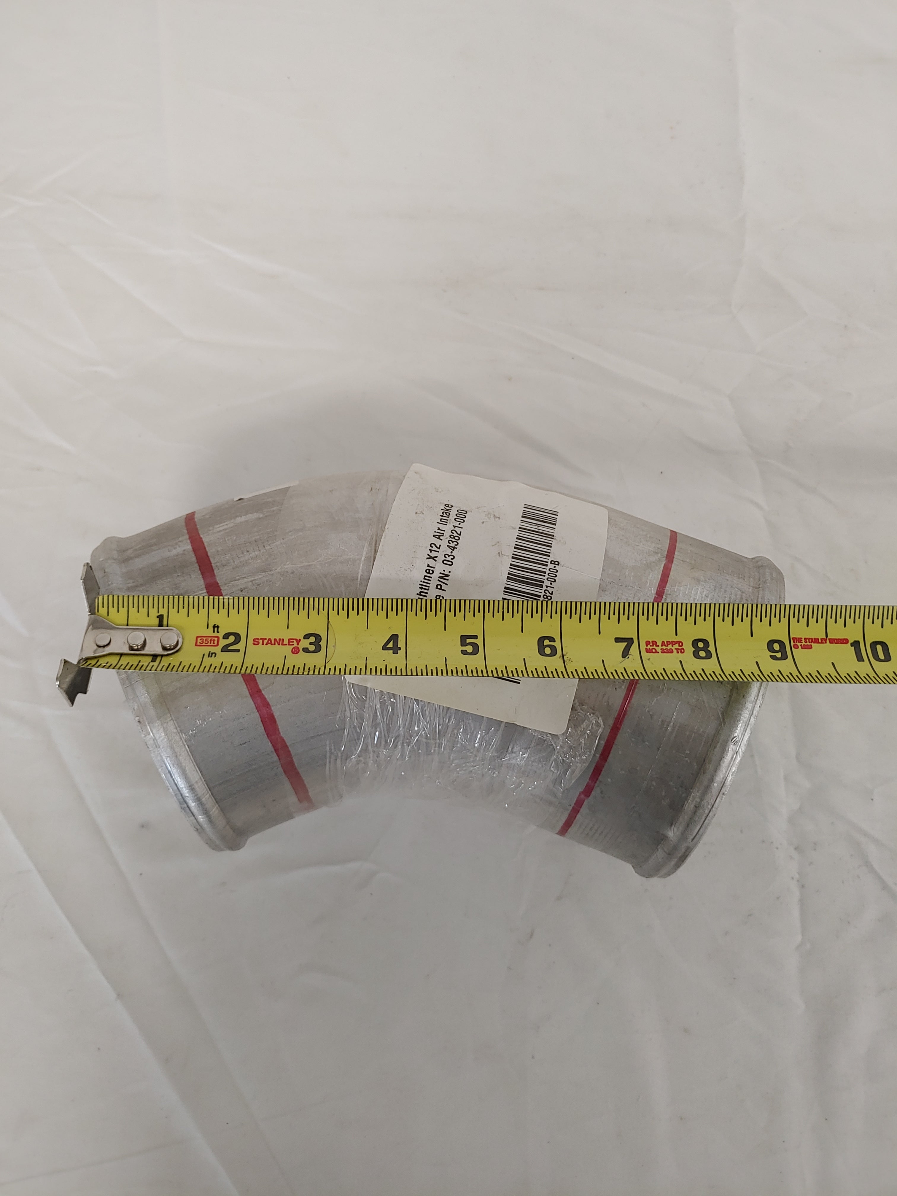 Freightliner P4 X12 Air Intake Tube - P/N  03-43821-000 (5015642177622)