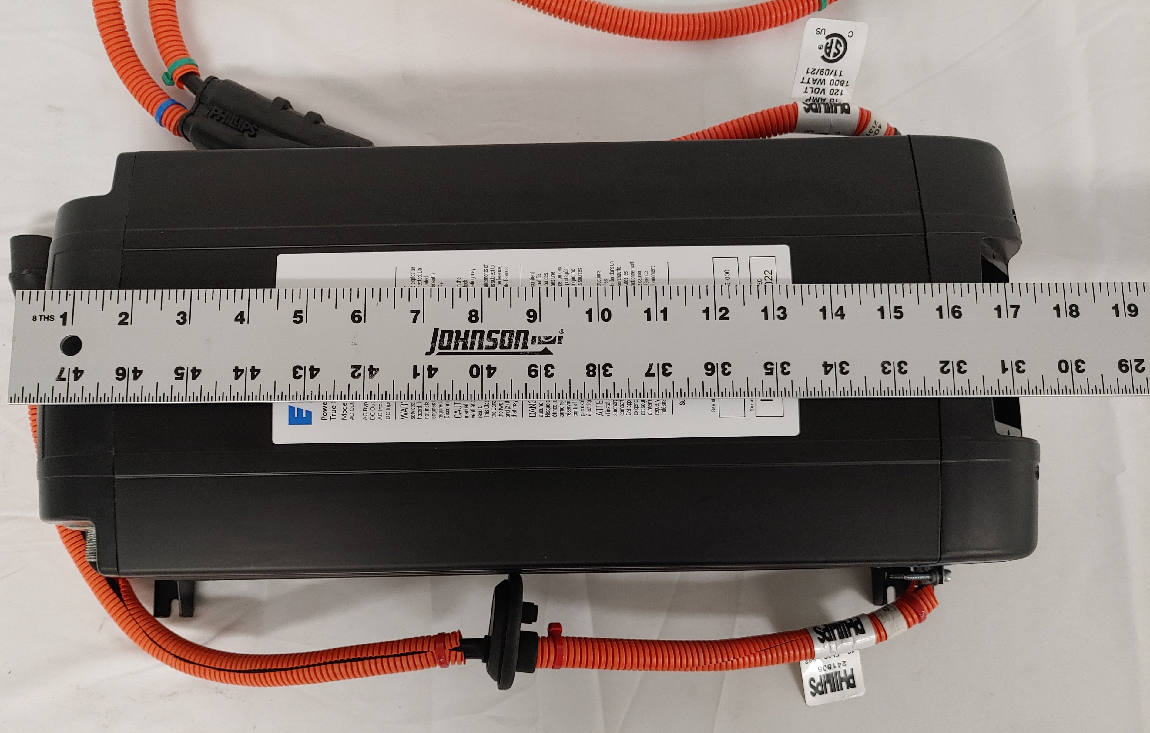 INVERTERE イギリス製　ヴィンテージ　bullock&jones Used Eaton 1800W True Sine Wave Inverter - P/N A66-06279-000