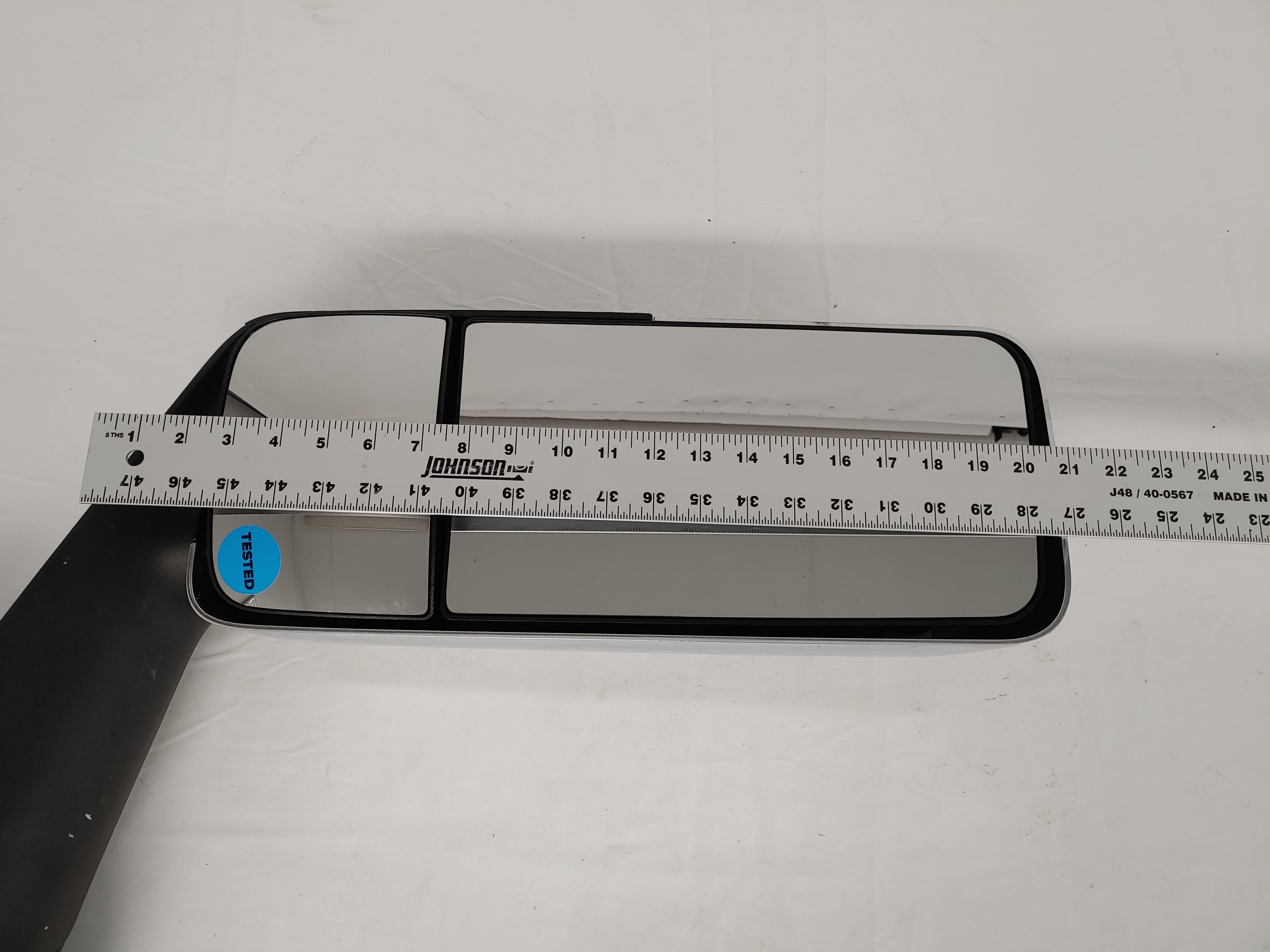 Used Freightliner P4 LH RHD Rearview Mirror - P/N: A22-78612-000 (8105291317564)