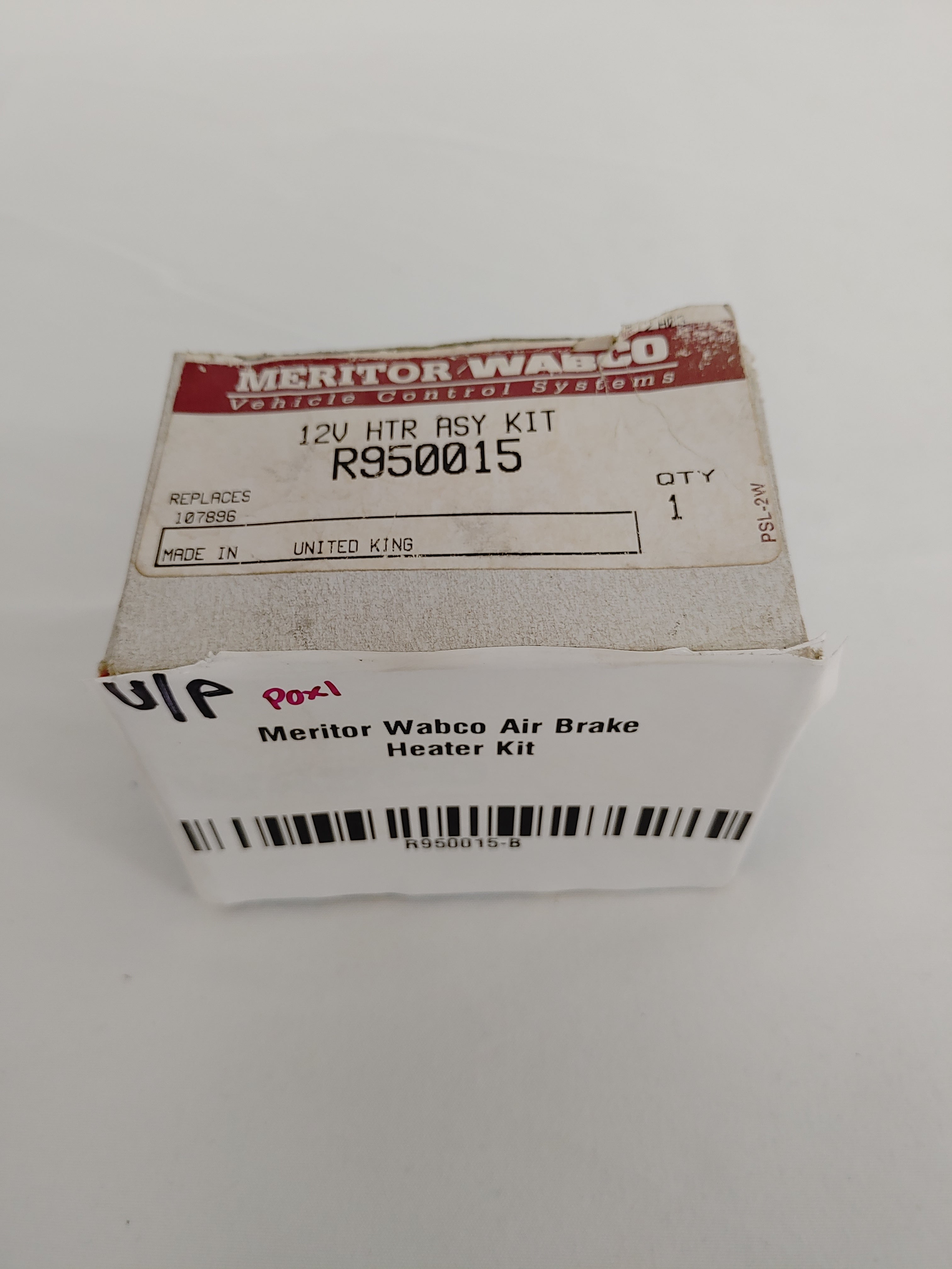 Meritor Wabco Air Brake Heater Kit - P/N: WAB R950015 (4017866539094)