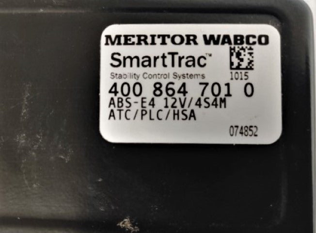 Used Wabco Smart Trac Electronic Control Unit - P/N  400 864 701 0 (8168864317756)