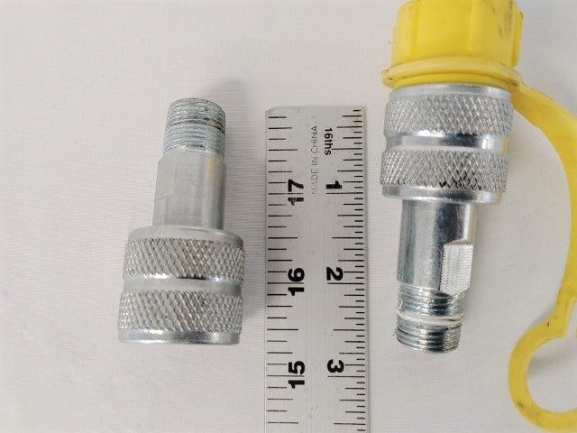 *Set of 2* 3/8" Female Connector NPT Hydraulic Adapters (8139380818236)