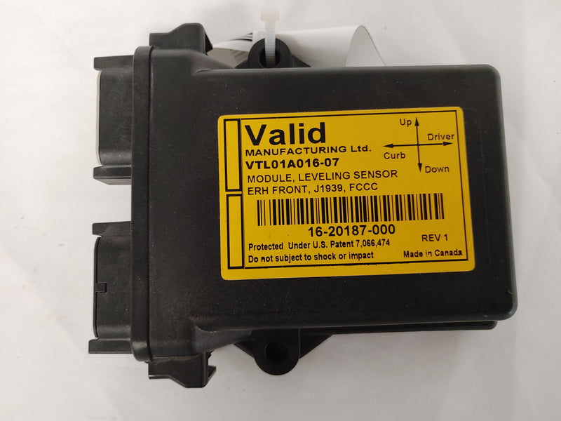 Valid EHR Front Leveling Sensor Module - P/Ns  16-20187-000, VTL01A016-07 (3939499737174)