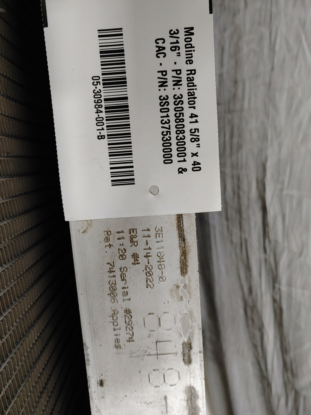 Modine Radiator 41 5/8