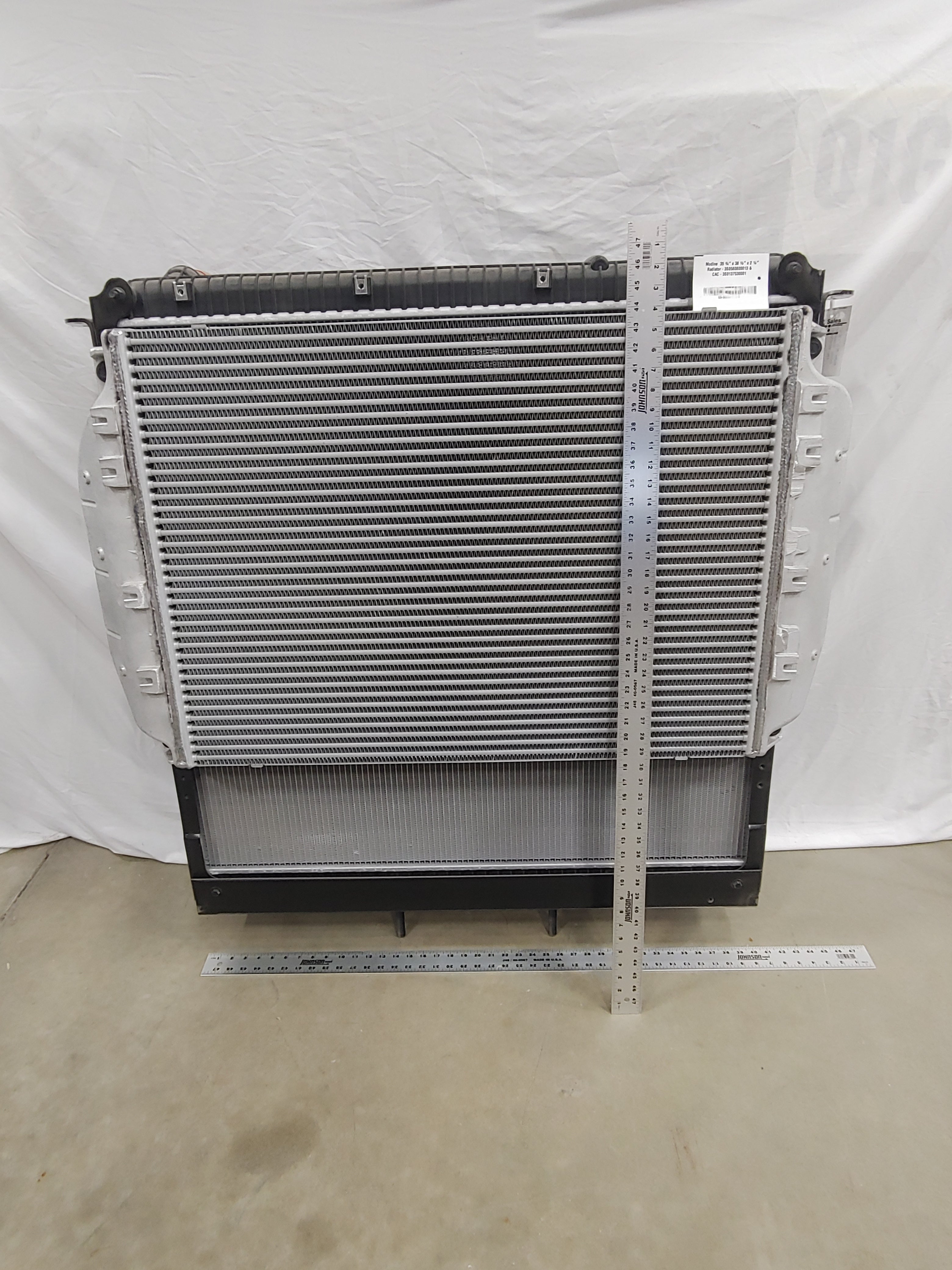 Modine  35 ¾" x 38 ½" x 2 ¼" Radiator - 3S0580800013 & CAC - 3S0137530001 (8240642687292)