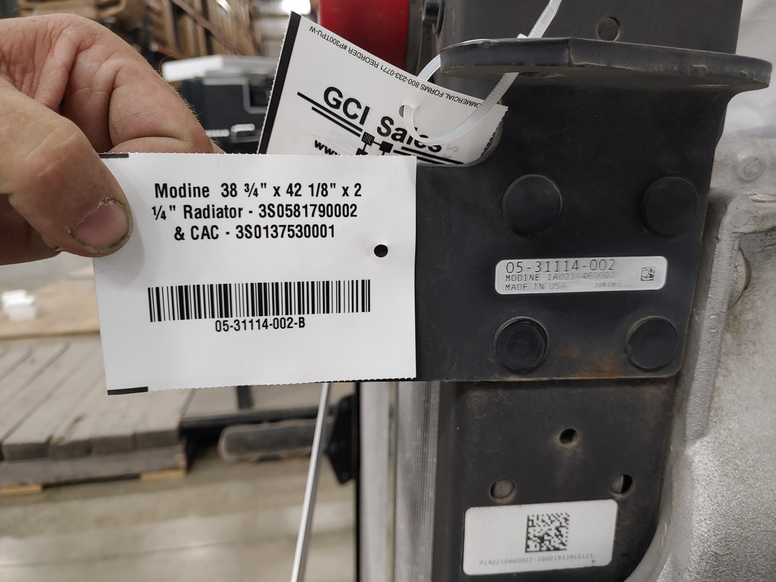 Modine 433 Radiator Modine 38 ¾