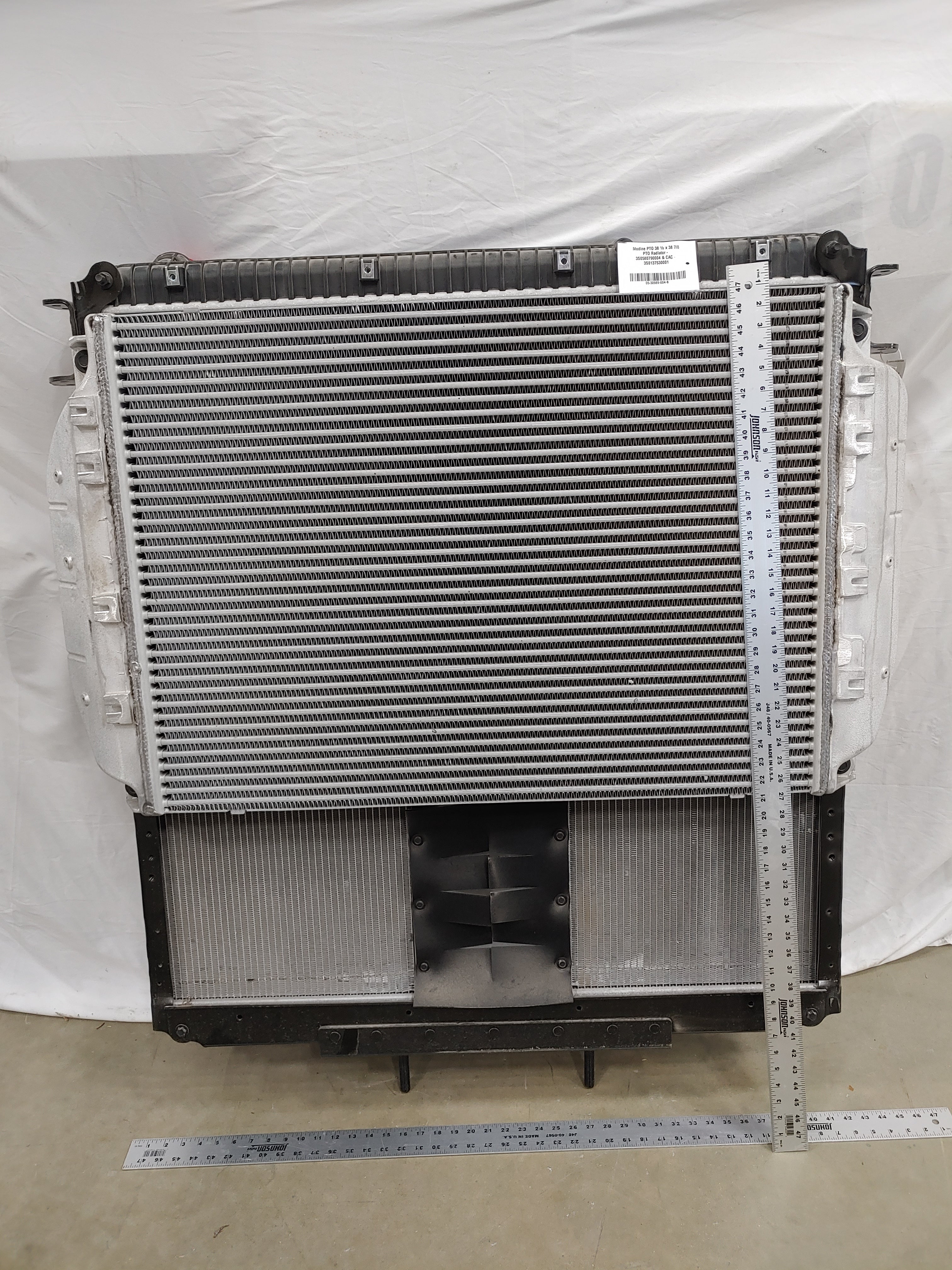 Modine PTO 38 ½ x 38 7/8" PTO Radiator - 3S0580790004 & CAC - 3S0137530001 (8247739810108)