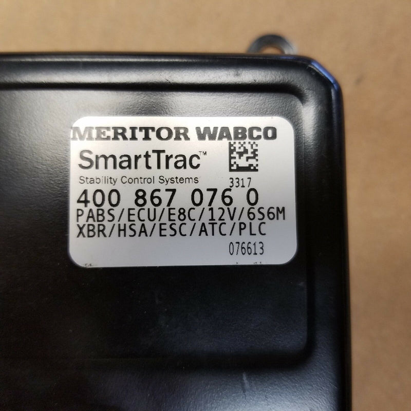 Meritor Wabco SmartTrac Stability Control Systems PABS ECU - P/N: 400 867 076 0 (3939619176534)