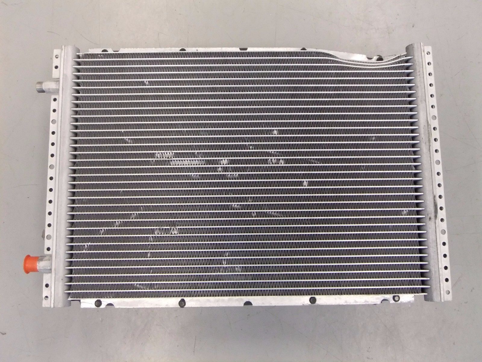 Damaged Evans AC Condenser with SPAL 12V Fan--P/N  22-62285-000, VA10-AP50/C 25S (3965134110806)