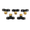 *Pk of 5* SMC 3/8" PTC 1/4 NPT Female Tee Branch - P/N  SMC KV2TF11 35 (6710277341270)