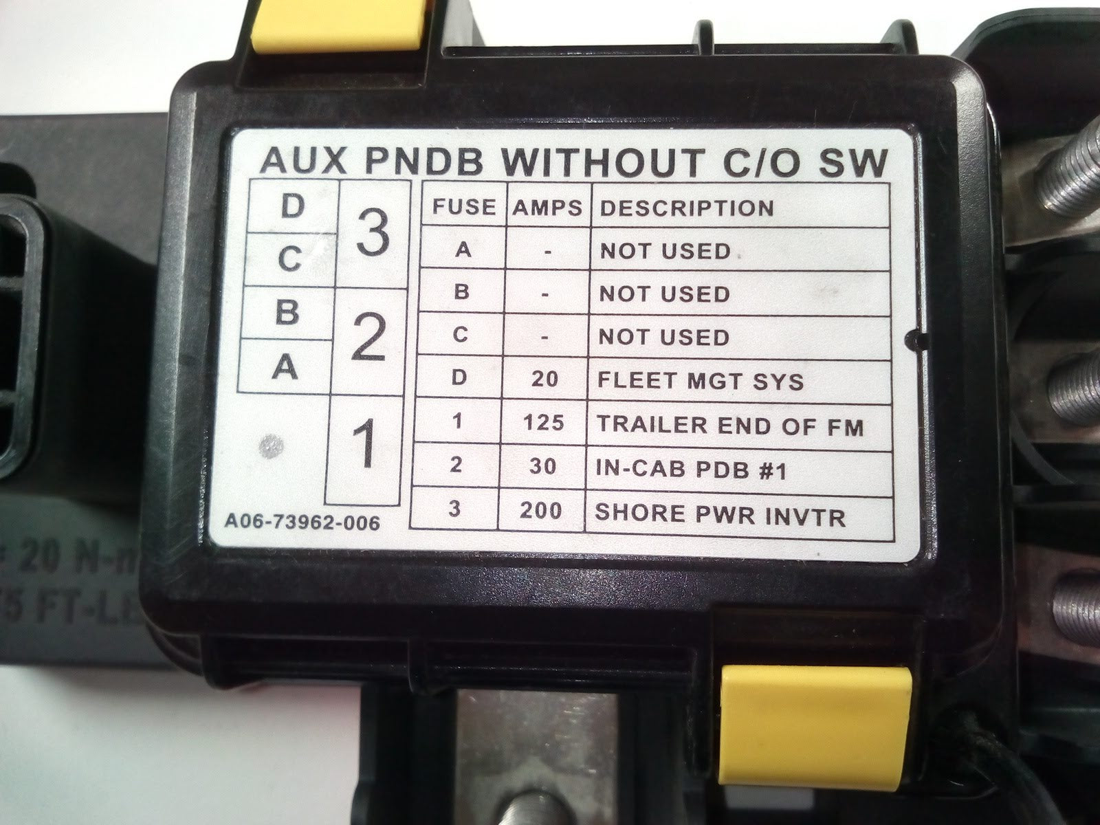 Littelfuse Aux PNDB Without C/O Switch by Sterling  A06-73962-006, A66-03713-006 (3939713679446)