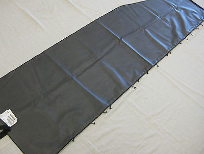 Freightliner Graphite Black Vinyl Right Hand Privacy Curtain PN  W18-00003-035 (3965141155926)