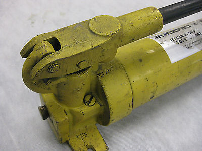 Enerpac Complete Hydraulic Power Hand Pump P/N: PH-80 10,000 PSI (3962864205910)