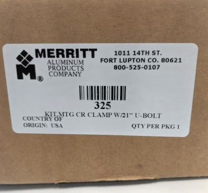 NEW Merritt Aluminum Dyna Clamp Kit - P/N: 325 (4990942117974)