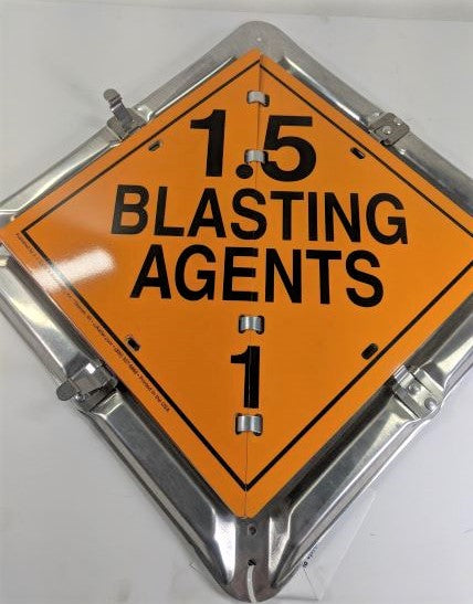 J.J. Keller Vehicle Placard, 14"H, 14"W (4992712736854)