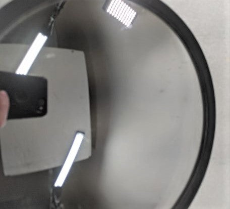 Used Freightliner 8 Inch Round, Stainless Steel, Mirror (4994509406294)