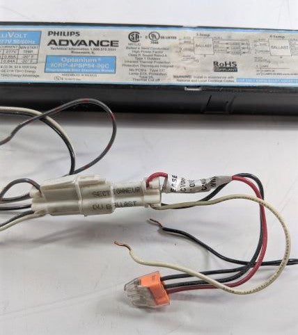 Used Advance Fluorescent Ballest, 4 Lamp (Set Of 2) P/N  4435-290-34311 (4996301619286)