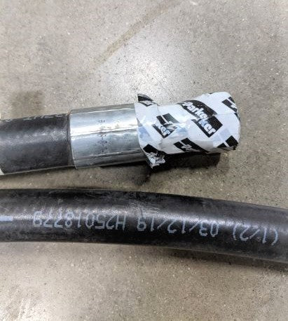 Used Freightliner Power Steering Crossover Tube Assy - P/N   A14-18683-000 (6776318459990)