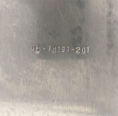 Western Star RH Battery Box Side Plate Cover - P/N: 06-78191-201 (6550242820182)