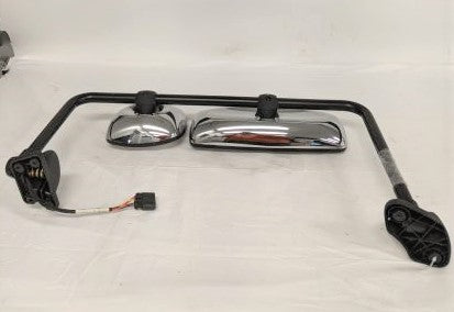 Damaged Freightliner M2 RH Chrome Door Mirror Assy (Cracked) - P/N  A22-74244-007 (6550110961750)