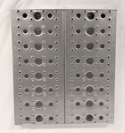 Freightliner 2 Halves Fixed Outboard Deck Plate - P/N: A22-48791-000 (6551770300502)
