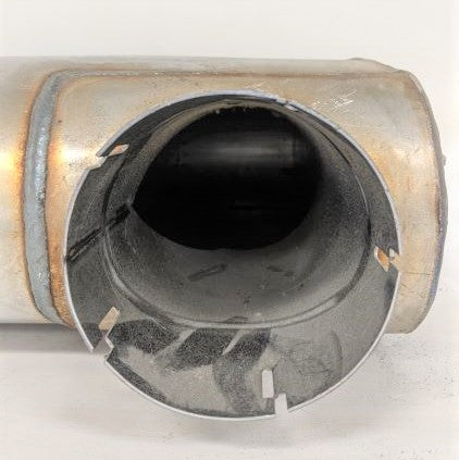 Freightliner Bottom Outlet Oval Muffler - P/N: 04-20014-002 (6556177072214)