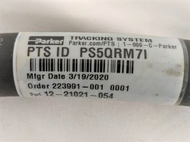 54" Parker 8, C/B, SAE 45, Swivel End Pre-Assembled Air Line - P/N  12-21021-054 (6557773922390)