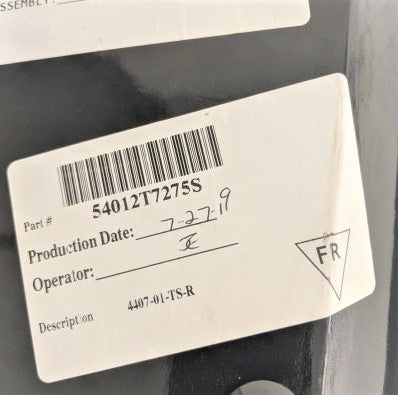 Used Buck, Soft Touch RH Cantrail w/o Light or Curtain - P/N 54012T7275S (6564759208022)