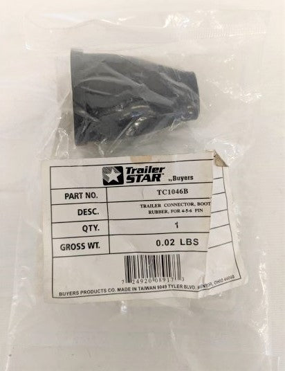 Trailer Star Rubber Boot Trailer Connector - P/N TC1046B (6566684098646)