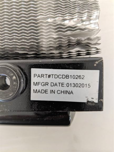 Damaged Transmission Oil Cooler Assembly - P/N  TDC DB10262 (6573584711766)