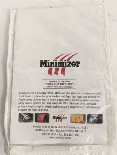 Minimizer 3 Mat Floor Mat Kit For Manual Transmission - P/N   FKFRTL3MB (6583884709974)