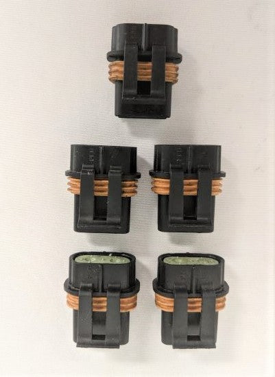 *Lot of 5* Packard Metri Pack 2-Way 630 Series, Female Connector - P/N: 12033769-B (6582995124310)