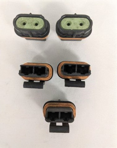 *Lot of 5* Packard Metri Pack 2-Way 630 Series, Female Connector - P/N: 12033769-B (6582995124310)