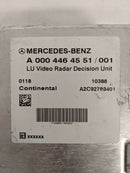 Used Mercedes-Benz Video Radar Decision Unit - P/N: A 000 446 45 51 / 001 (6587413233750)