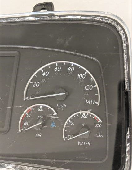 Freightliner km/hr 6-Gauge Instrument Cluster - P/N  A22-75412-010 (4378509738070)