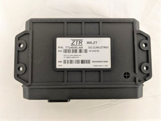 ZTR Control Systems LLC Vehicle Tracing Module - P/N  TTU4530LAW (6608840097878)