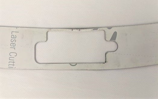 LH Stainless Steel Sunvisor Insert, FL - P/N  22-49975-000 (6740817150038)