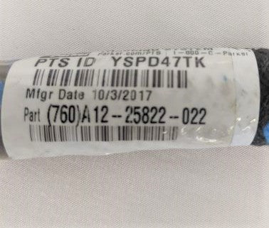 Parker 214HT 90D Air Compressor Discharge Line - P/N  A12-25822-022 (6612587937878)