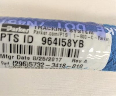 P/Steer Pressure Line Hose, 206 10 - P/N  WWS 5732-3418-019 (6613336031318)