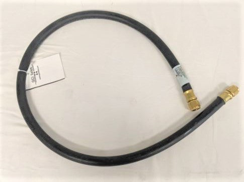 54" Parker 8, C/B, SAE 45, Swivel End Pre-Assembled Air Line - P/N: 12-21021-054 (6557773922390)