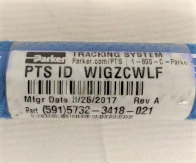 Power Steering Return Line 206, 10 Hose Assembly- P/N  5732-3418-021, Superseded By WWS 5732-3418-02 (6615330193494)